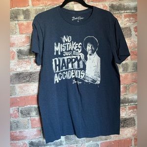 Bob Ross Blue “No Mistakes Just Happy Accidents” Tee Shirt
listing-status-banner